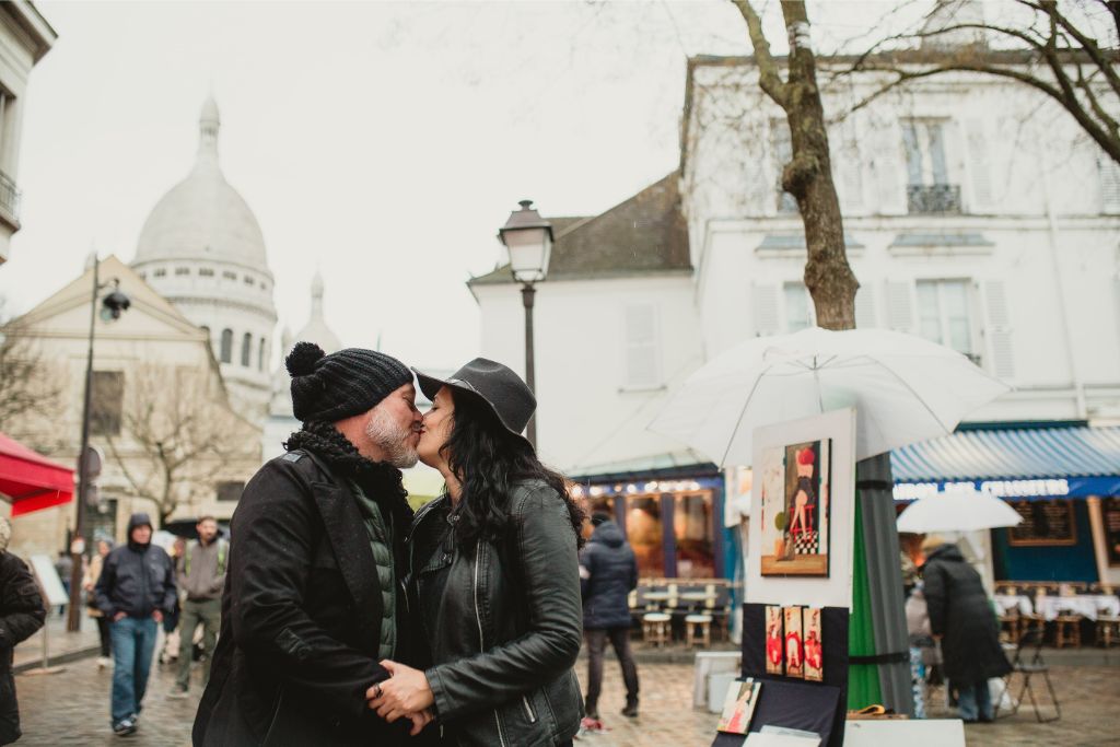 Ensaio casal em Montmartre - Tour com fotógrafa em Paris