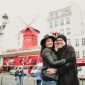 Ensaio casal em Montmartre - Moulin Rouge - Tour com fotógrafa em Paris