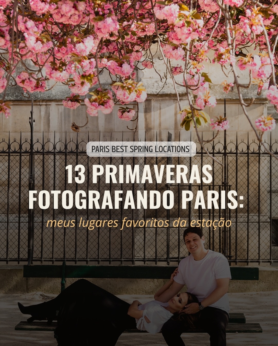 🌸Você só tem algumas semanas para aproveitar a primavera em Paris...

A floração em Paris é linda, mas também é rápida. Alguns cenários duram semanas e outros, poucos dias. 

Então, depois de 13 primaveras fotografando por aqui, aprendi exatamente onde ir, em que momento da estação e em qual horário a luz realmente valoriza cada lugar. E, nesse carrossel, compartilho alguns dos meus spots preferidos dos mais icônicos aos menos óbvios.

Deslize até o final para ver todos os locais e entender qual combina mais com o seu estilo de ensaio. Se você tem um preferido, posso te dizer a época ideal pra pegar a floração e realizar suas fotos em Paris na primavera.
—
Primavera em Paris, melhores lugares para fotos em Paris na primavera, ensaio fotográfico em Paris com flores, fotógrafo brasileiro em Paris.

#parisphotoshoot
#primaveraemparis
#fotografoemparis
#parisphotographer
#ensaioemparis